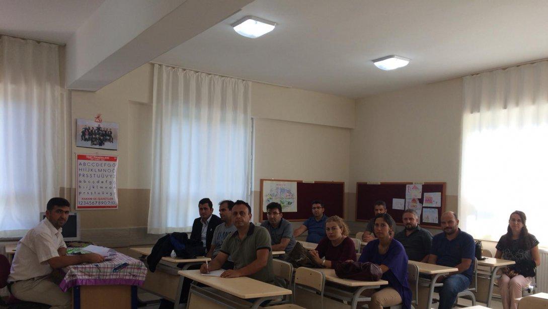 İlçe Zümre Öğretmenler Kurulu toplantısı yapıldı